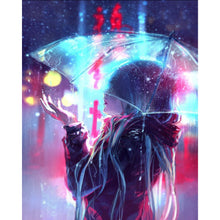 Load image into Gallery viewer, AB Diamond Painting - Full Round - Modern city girl (40*50CM)