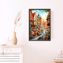 Load image into Gallery viewer, AB Diamond Painting - Full Round - English town (40*60CM)