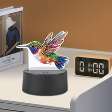 Load image into Gallery viewer, Cute Animal Diamond Painting LED Lamp Diamond Painting Night Light (Hummingbird)