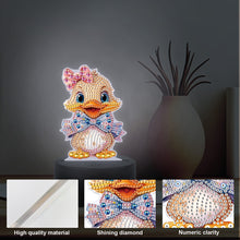 Load image into Gallery viewer, Cute Animal Diamond Painting LED Lamp Diamond Painting Night Light (Duck)