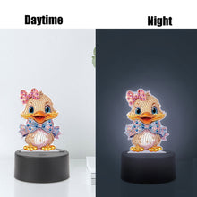Load image into Gallery viewer, Cute Animal Diamond Painting LED Lamp Diamond Painting Night Light (Duck)