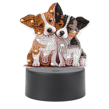 Load image into Gallery viewer, Cute Animal Diamond Painting LED Lamp Diamond Painting Night Light (Dog)