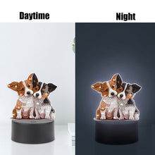 Load image into Gallery viewer, Cute Animal Diamond Painting LED Lamp Diamond Painting Night Light (Dog)