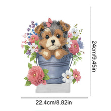 Load image into Gallery viewer, Acrylic Special Shape Puppy 5D DIY Diamond Painting Tabletop Decorations