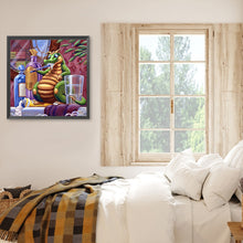 Load image into Gallery viewer, Diamond Painting - Full Round - Washing green dragon (50*50CM)