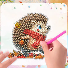 Load image into Gallery viewer, 6Pcs Acrylic Special Shape Pumpkin Squirrel Diamond Painting Fridge Magnets