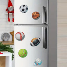Load image into Gallery viewer, 6Pcs Acrylic Special Shape Ball Games Diamond Painting Fridge Magnets for Home