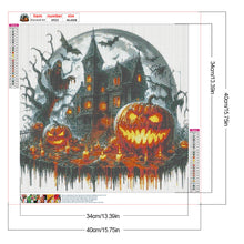 Load image into Gallery viewer, Diamond Painting - Full Round - Halloween horror night (40*40CM)