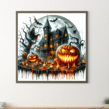 Load image into Gallery viewer, Diamond Painting - Full Round - Halloween horror night (40*40CM)