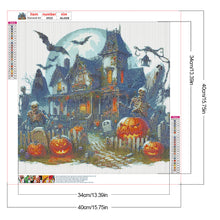 Load image into Gallery viewer, Diamond Painting - Full Round - Halloween horror night (40*40CM)