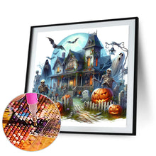 Load image into Gallery viewer, Diamond Painting - Full Round - Halloween horror night (40*40CM)