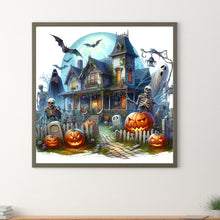 Load image into Gallery viewer, Diamond Painting - Full Round - Halloween horror night (40*40CM)