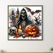 Load image into Gallery viewer, Diamond Painting - Full Round - Halloween horror night (40*40CM)