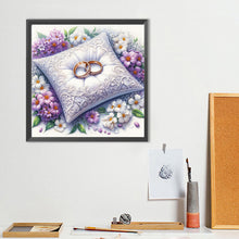 Load image into Gallery viewer, Diamond Painting - Full Round - Flowers and rings (40*40CM)