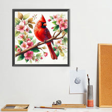 Load image into Gallery viewer, Diamond Painting - Full Round - Red cardinal (30*30CM)