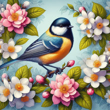 Load image into Gallery viewer, Diamond Painting - Full Round - Big Titmouse (30*30CM)