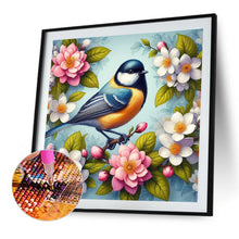 Load image into Gallery viewer, Diamond Painting - Full Round - Big Titmouse (30*30CM)