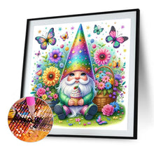 Load image into Gallery viewer, Diamond Painting - Full Round - Flower and grass ice cream cake gnome (40*40CM)