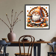 Load image into Gallery viewer, Diamond Painting - Full Round - Autumn apple pie gnome (40*40CM)