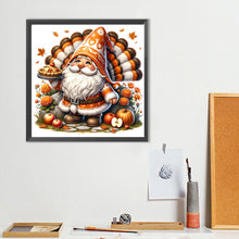 Load image into Gallery viewer, Diamond Painting - Full Round - Autumn apple pie gnome (40*40CM)
