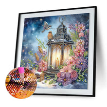Load image into Gallery viewer, Diamond Painting - Partial Special Shaped - Snow lantern (30*30CM)