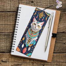 Load image into Gallery viewer, 3Pcs Special Shape Dream Catcher Cat DIY Diamond Painting Bookmarks Kits