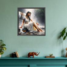 Load image into Gallery viewer, Diamond Painting - Full Round - Horse-training woman (30*30CM)