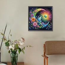 Load image into Gallery viewer, Diamond Painting - Full Round - Star and moon fairy (30*30CM)
