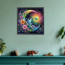 Load image into Gallery viewer, Diamond Painting - Full Round - Star and moon fairy (30*30CM)