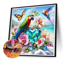 Load image into Gallery viewer, Diamond Painting - Full Round - Parrot by the sea (30*30CM)