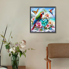 Load image into Gallery viewer, Diamond Painting - Full Round - Parrot by the sea (30*30CM)