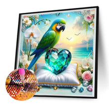 Load image into Gallery viewer, Diamond Painting - Full Round - Parrot by the sea (30*30CM)