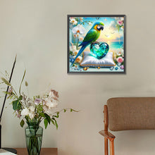 Load image into Gallery viewer, Diamond Painting - Full Round - Parrot by the sea (30*30CM)