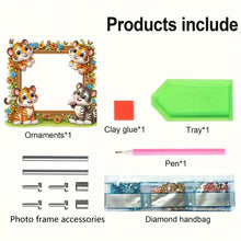 Load image into Gallery viewer, Special Shape Little Tiger 5D DIY Diamond Art Tabletop Decor for Home Office