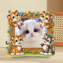 Load image into Gallery viewer, Special Shape Little Tiger 5D DIY Diamond Art Tabletop Decor for Home Office