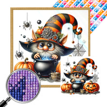 Load image into Gallery viewer, AB Diamond Painting - Full Square - Halloween gnome (30*30CM)