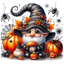 Load image into Gallery viewer, AB Diamond Painting - Full Square - Halloween gnome (30*30CM)
