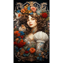 Load image into Gallery viewer, AB Diamond Painting - Full Square - Flower woman (40*70CM)