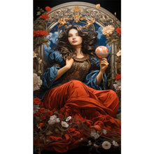 Load image into Gallery viewer, AB Diamond Painting - Full Square - Flower woman (40*70CM)