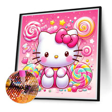 Load image into Gallery viewer, Diamond Painting - Full Round - Sweet Hello Kitty (40*40CM)