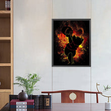 Load image into Gallery viewer, Diamond Painting - Full Round - Silhouette Winnie the Pooh (40*50CM)