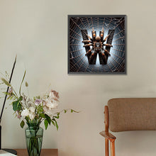 Load image into Gallery viewer, Diamond Painting - Full Round - Spider letter W (30*30CM)
