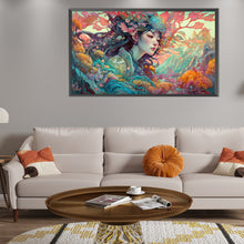 Load image into Gallery viewer, AB Diamond Painting - Full Square - Autumn flower fairy (70*40CM)