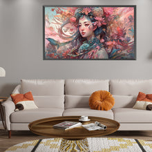 Load image into Gallery viewer, AB Diamond Painting - Full Square - Autumn flower fairy (70*40CM)