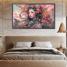Load image into Gallery viewer, AB Diamond Painting - Full Square - Autumn flower fairy (70*40CM)