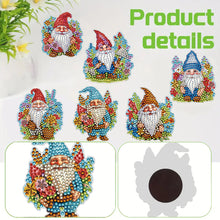 Load image into Gallery viewer, 6Pcs Acrylic Special Shape Christmas DIY Diamond Painting Fridge Magnet