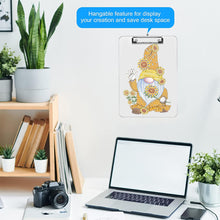 Load image into Gallery viewer, Acrylic Gnome 5D DIY Diamond Painting File Folder Clipboard Office Stationary
