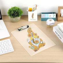 Load image into Gallery viewer, Acrylic Gnome 5D DIY Diamond Painting File Folder Clipboard Office Stationary