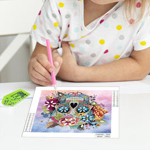 Load image into Gallery viewer, Diamond Painting - Partial Special Shaped - Skull (30*30CM)