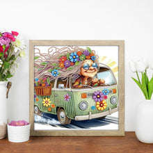 Load image into Gallery viewer, Diamond Painting - Partial Special Shaped - Lovely old man (30*30CM)